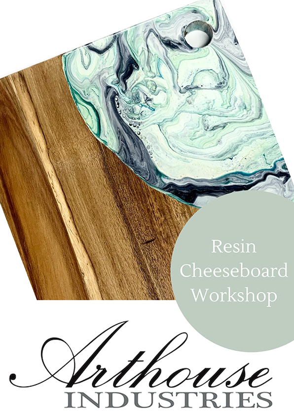 Resin Cheese Board workshop