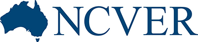 The National Centre for Vocational Education Research logo.