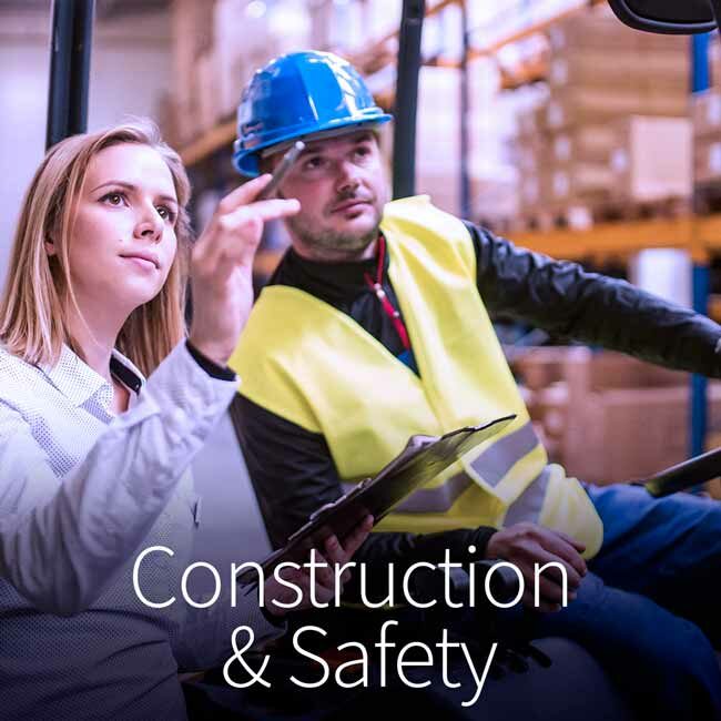 Find Construction and Safety courses
